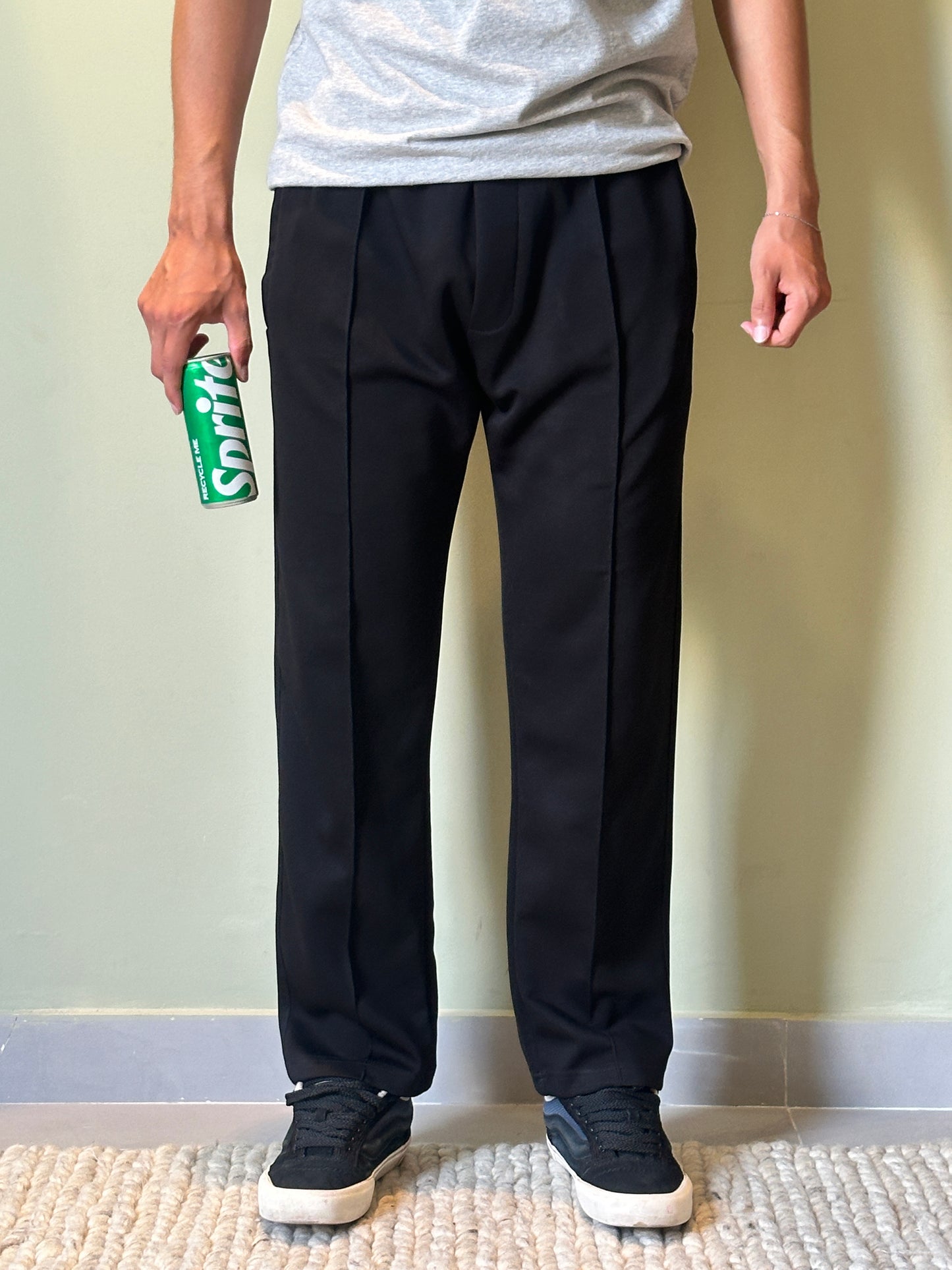 Wide leg trousers