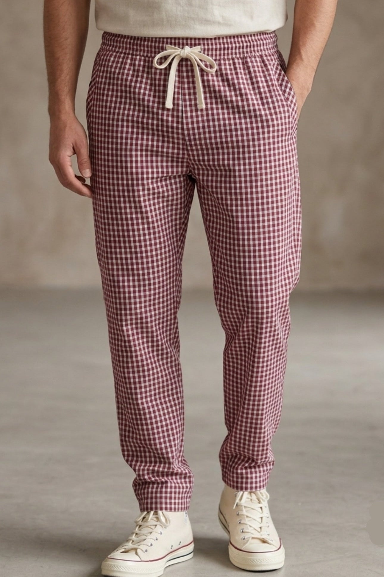 CHECKERED PAJAMAS