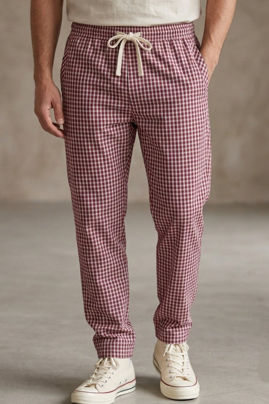 CHECKERED PAJAMAS
