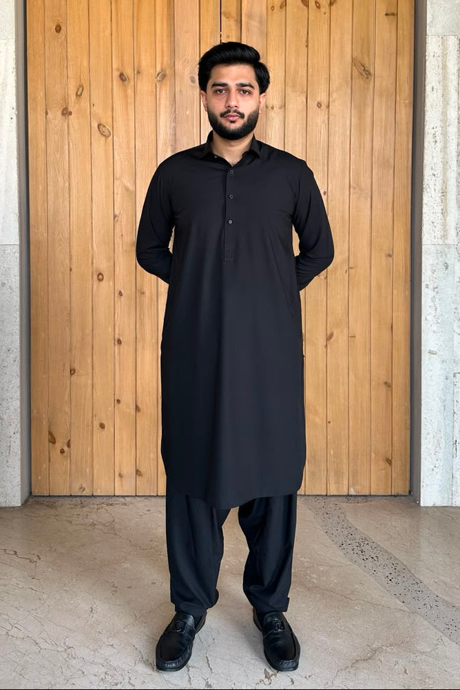 Black Kameez Shalwar